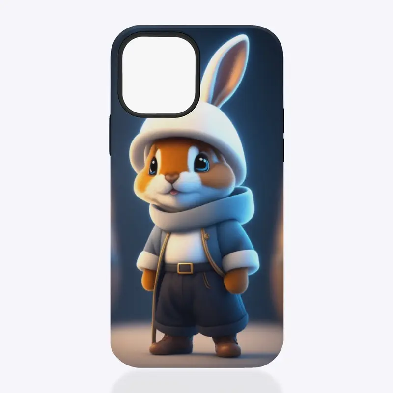 Coque petit lapin mignon